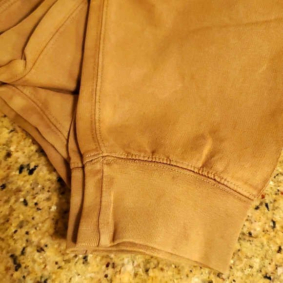 'Mama' Distressed Mineral Wash Joggers, camel - Picture 4 of 6